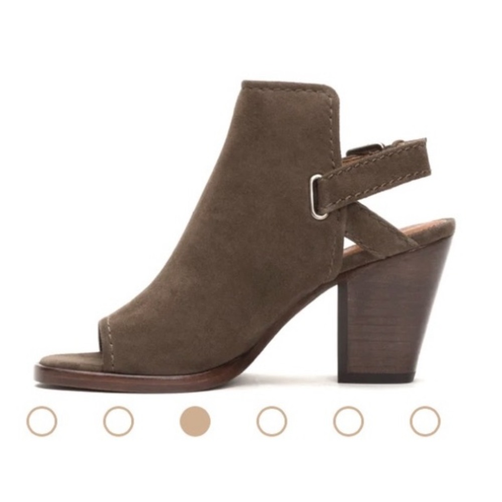 Frye Brown Ankle Booties